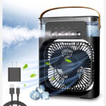 پنکه مه پاش رومیزی AIR COOLER FAN سایز بزرگ | خنک کننده هوا - تصویر 5