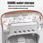 پنکه مه پاش رومیزی AIR COOLER FAN سایز بزرگ | خنک کننده هوا - تصویر 21