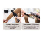 برس حرارتی صاف کننده مو Straight Comb | برس صاف کننده مو با تنظیم دما - تصویر 12
