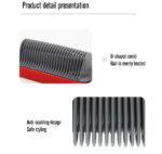 برس حرارتی صاف کننده مو Straight Comb | برس صاف کننده مو با تنظیم دما - تصویر 14