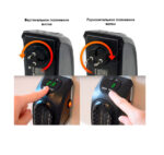 هیتر برقی فن دار Handy Heater | بخاری برقی کم‌مصرف 400 وات با نمایشگر دیجیتال - تصویر 4