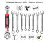 آچار همه کاره تایگر Tiger Wrench | آچار بکس ۸ سایز با چرخش ۳۶۰ درجه - تصویر 4